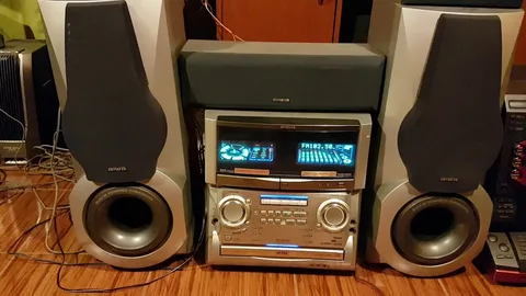 Aiwa Speakers with Built in Subwoofer