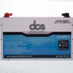 schlanke Lithiumbatterie mit 200 Ah